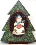 Snowman Tree Box, Rectangle Box, Bag & Gift Tag