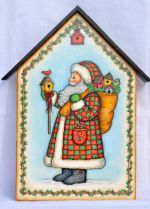Santa & Birdhouses